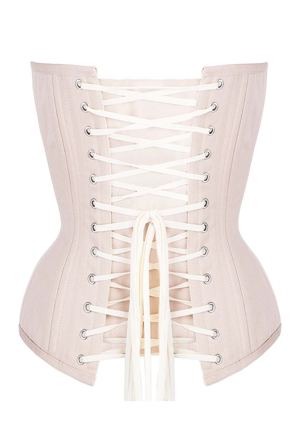 Corset Overbust Coton Taille Cintrée