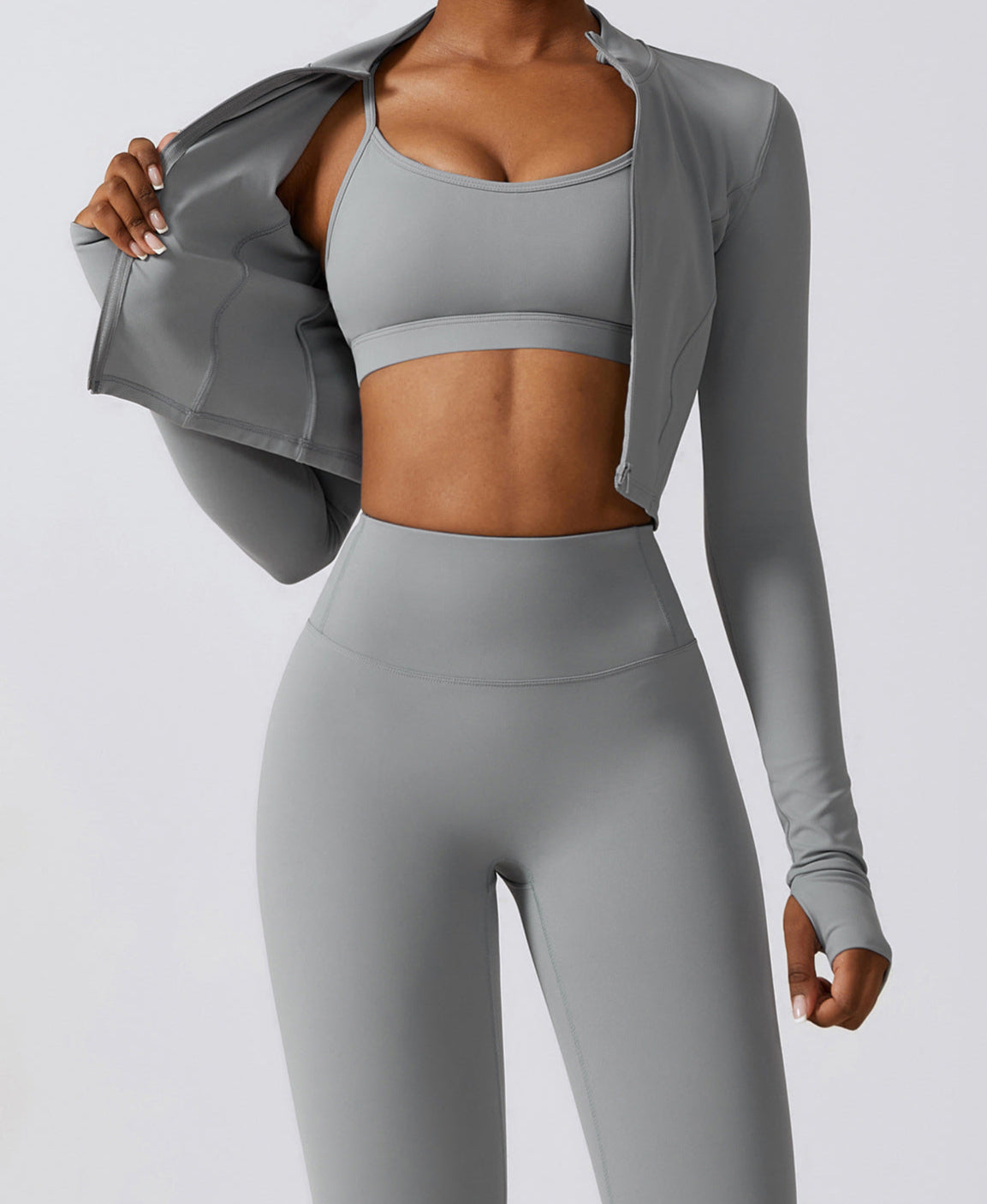 Ensemble Veste, Brassière & Legging Sport