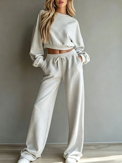Ensemble Sweat à Capuche & Pantalon Large Confort