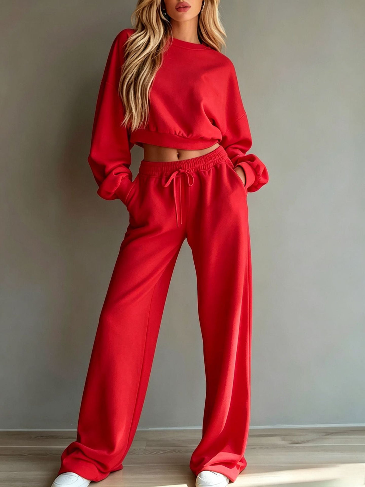 Ensemble Sweat à Capuche & Pantalon Large Confort