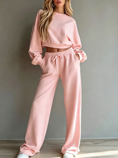 Ensemble Sweat à Capuche & Pantalon Large Confort