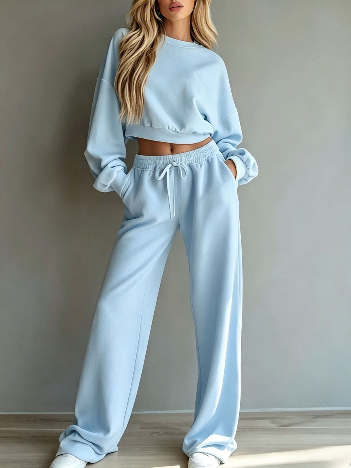 Ensemble Sweat à Capuche & Pantalon Large Confort