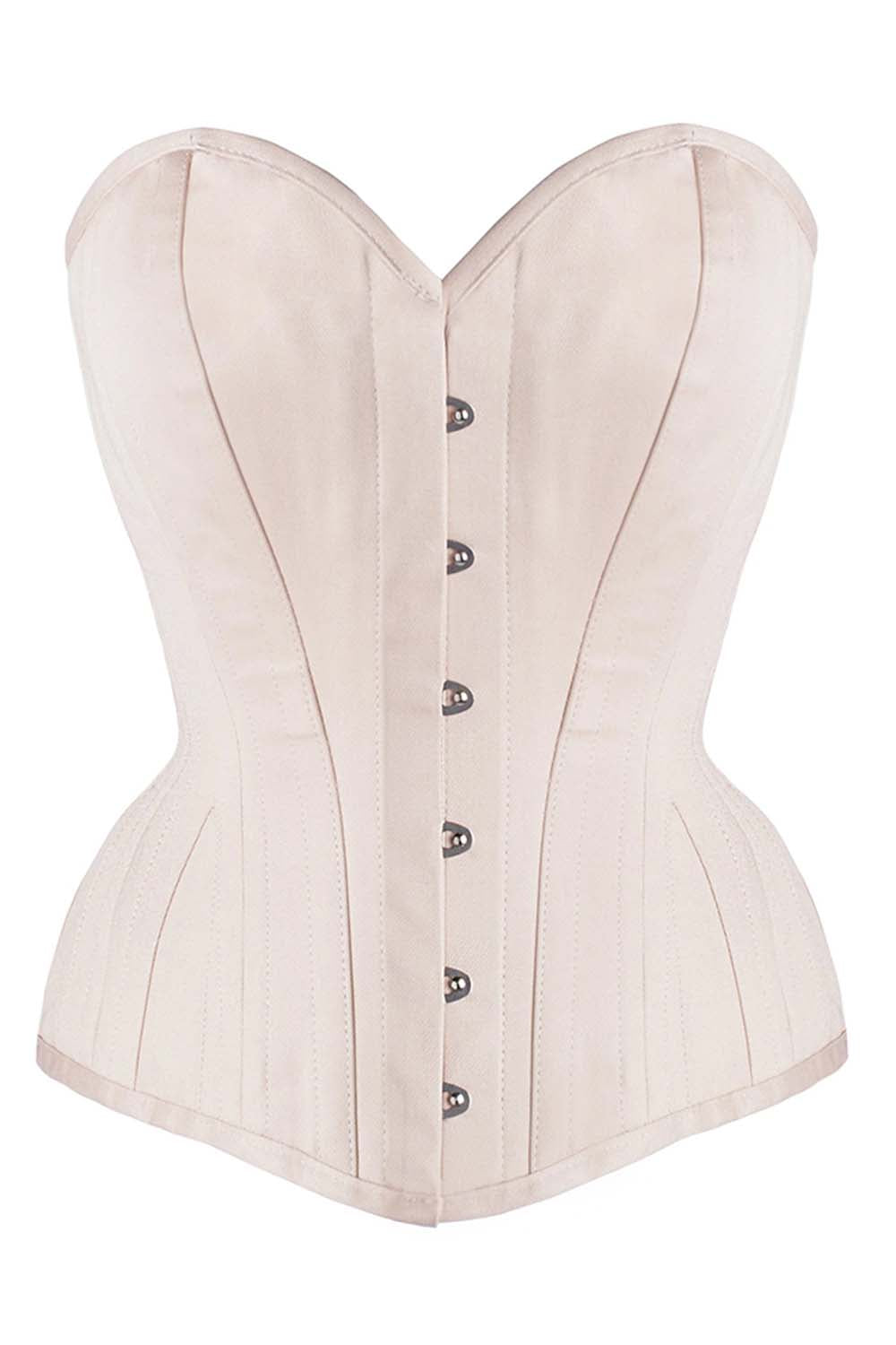 Corset Overbust Coton Taille Cintrée