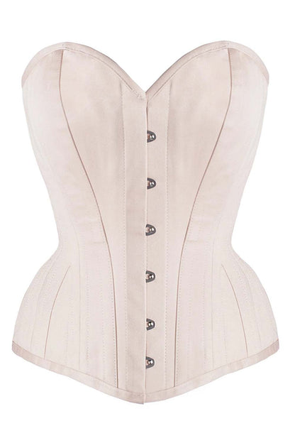 Corset Overbust Coton Taille Cintrée