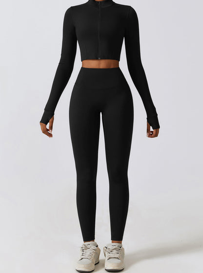 Ensemble Veste, Brassière & Legging Sport