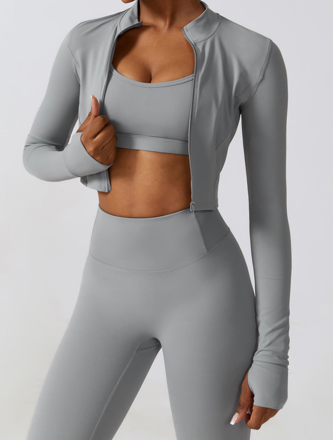 Ensemble Veste, Brassière & Legging Sport