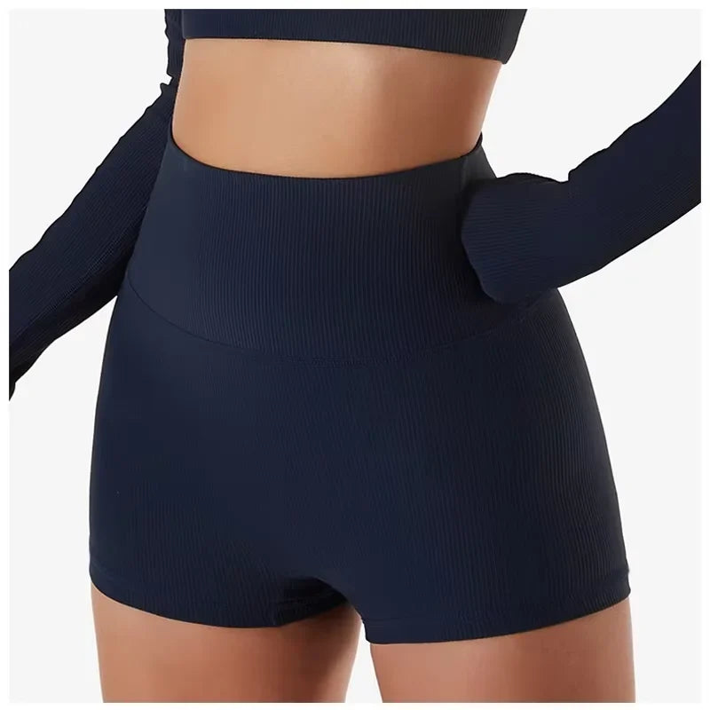 Ensemble Yoga Seamless Brassière Rembourrée & Short