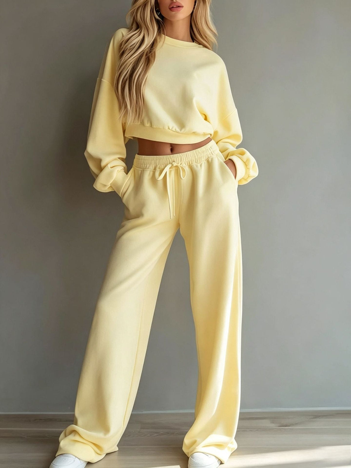 Ensemble Sweat à Capuche & Pantalon Large Confort