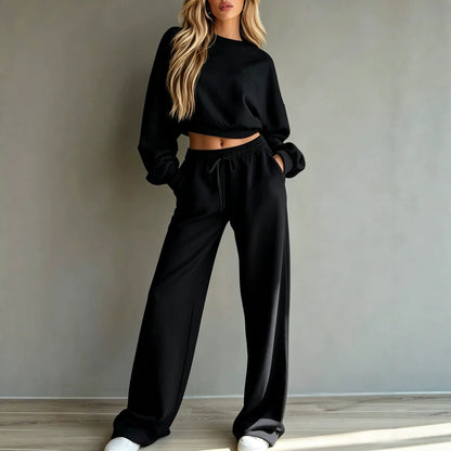 Ensemble Sweat à Capuche & Pantalon Large Confort