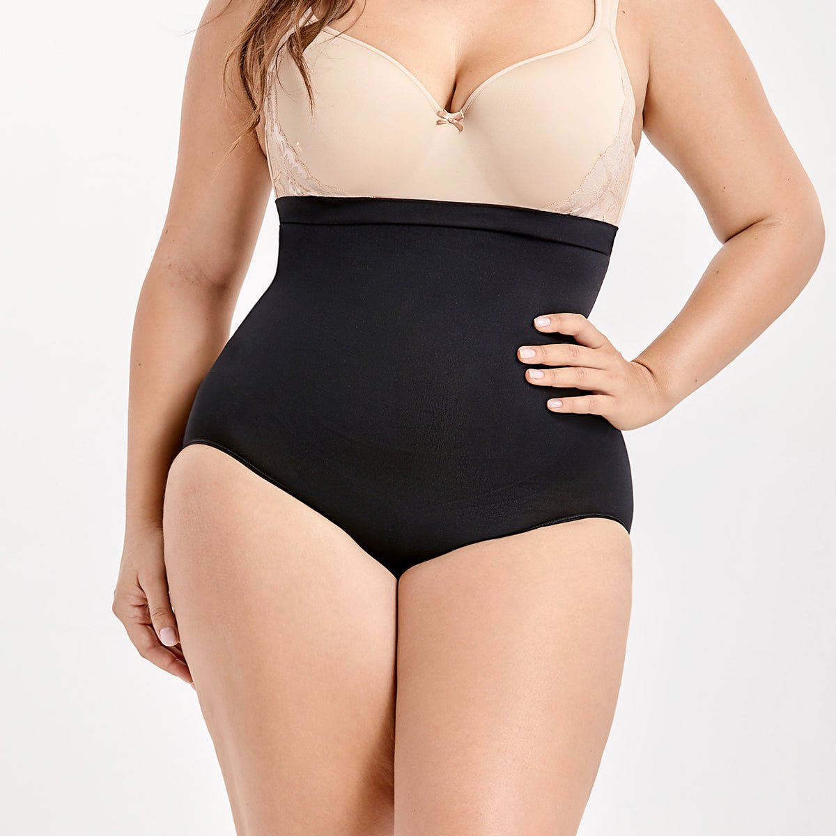 Culotte Gainante Taille Haute – Effet Ventre Lissé
